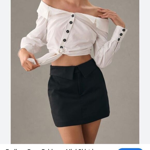 Maeve Cropped Tie-Front Blouse by Anthropologie - Picture 3 of 16